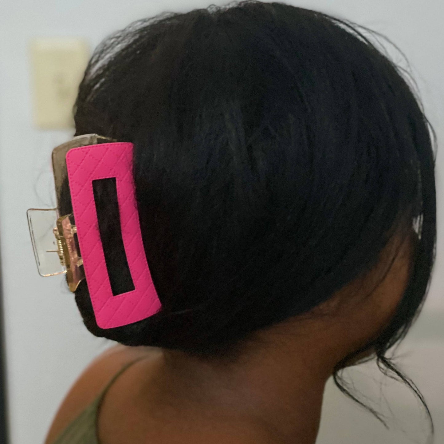 Quilted Chic Hair Claw
