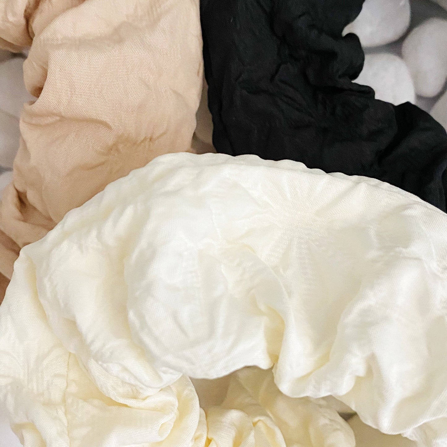 Textured Scrunchie