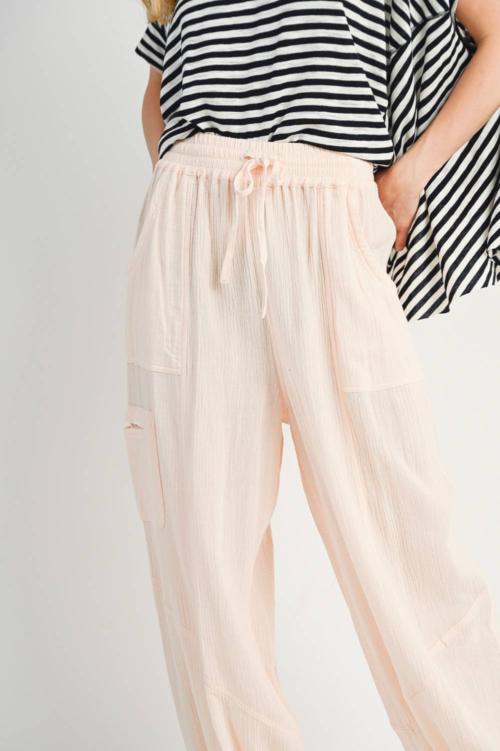 Drawstring Jogger Pants