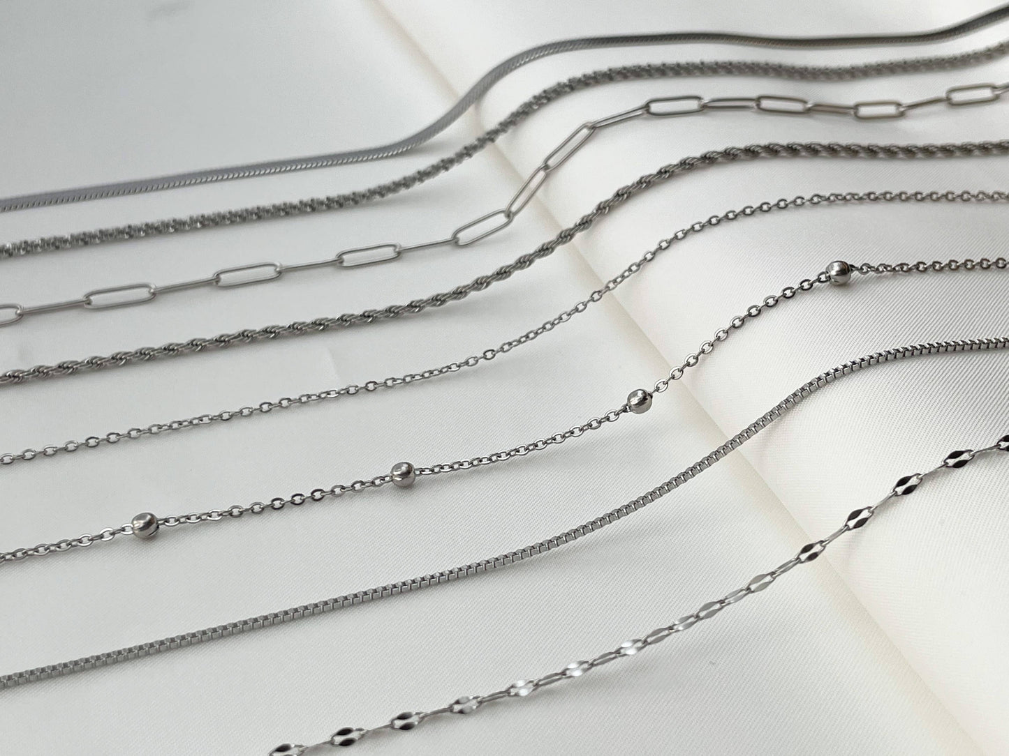 Silver Necklaces