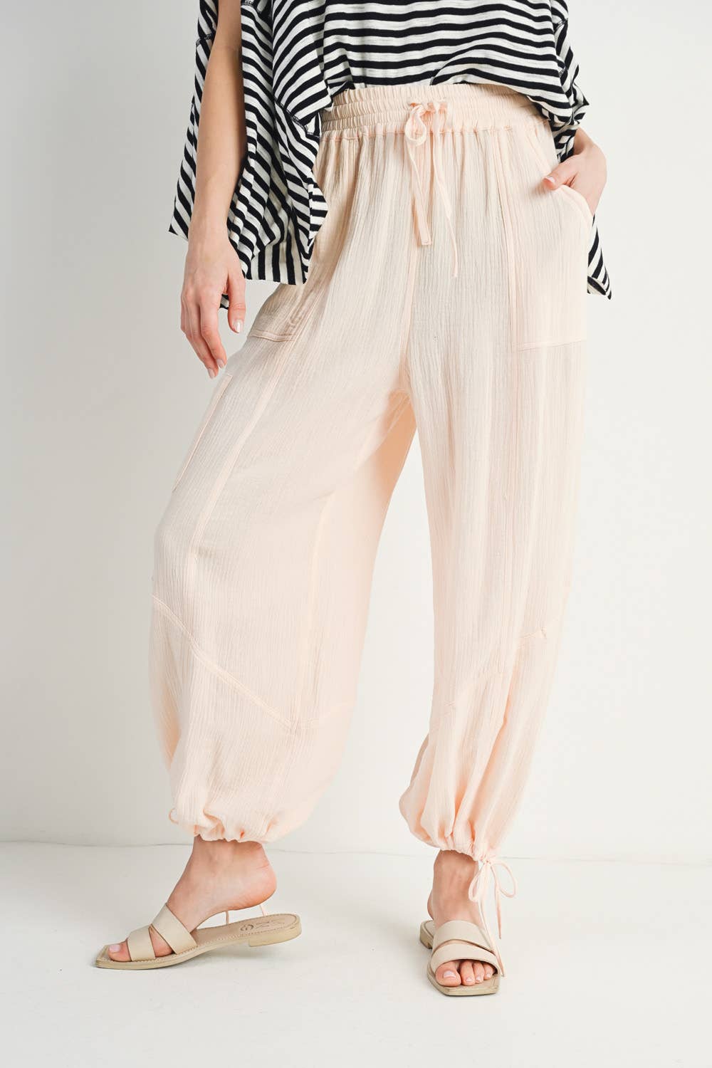 Drawstring Jogger Pants