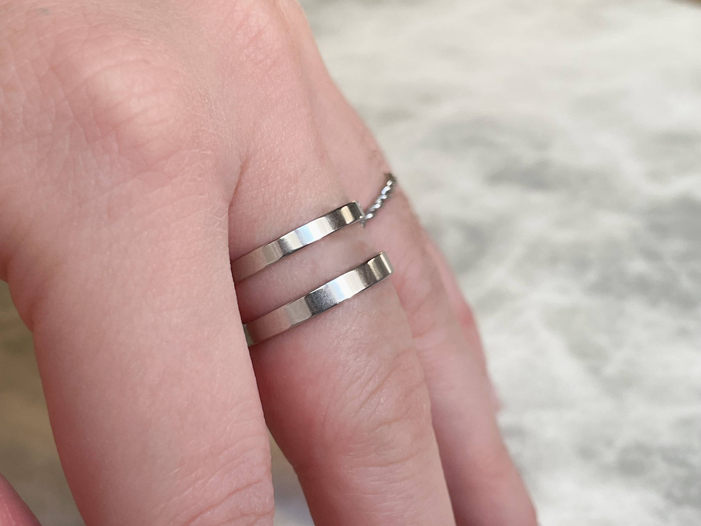 Plain Layered Ring