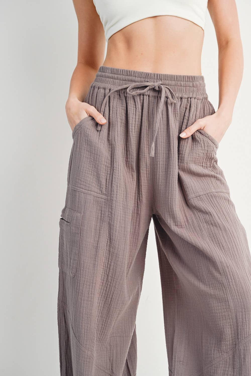 Drawstring Jogger Pants