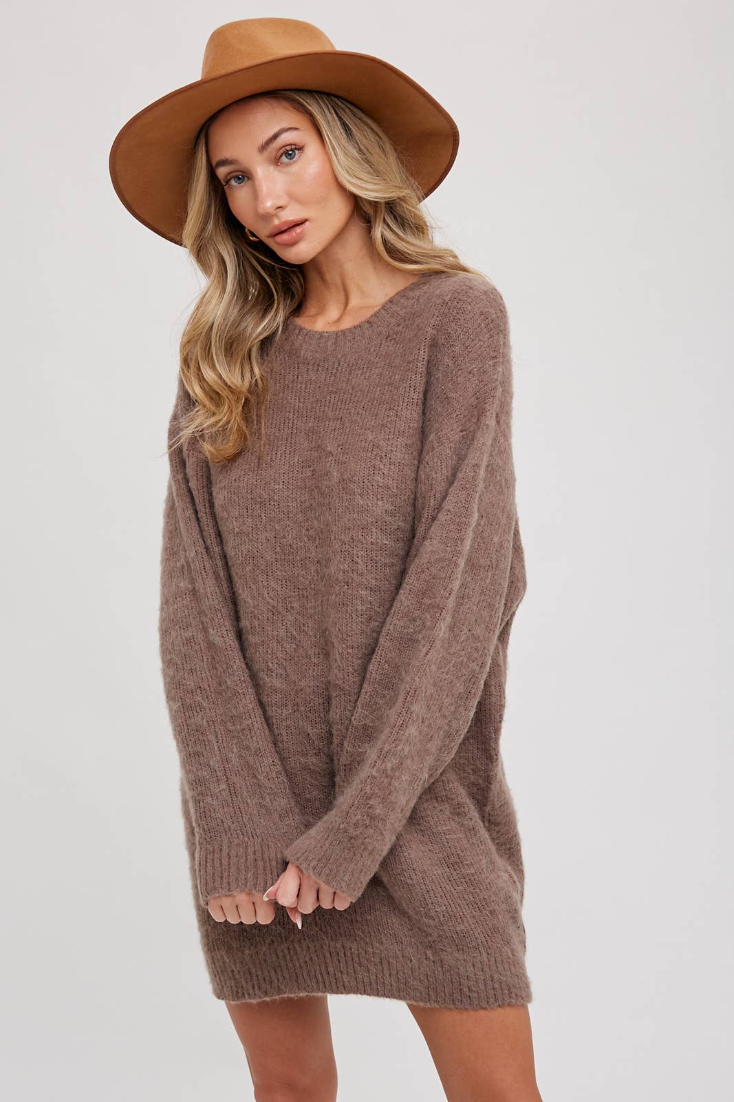 ALPACA BLEND BOUCLE TUNIC