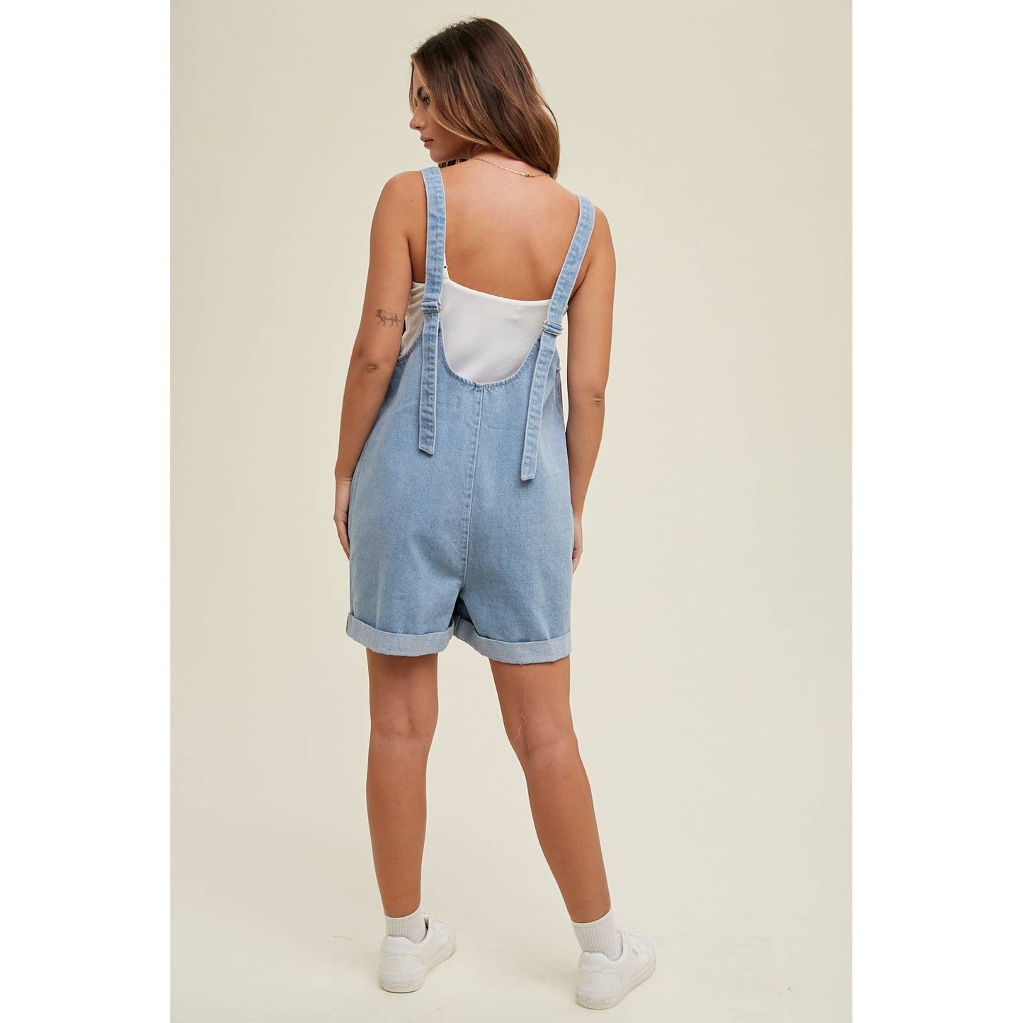 Denim Romper