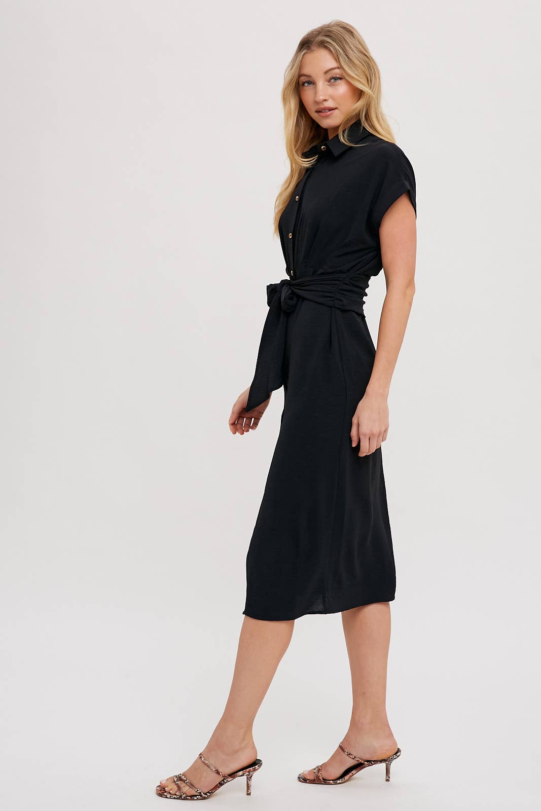 Button Down Shirtdress