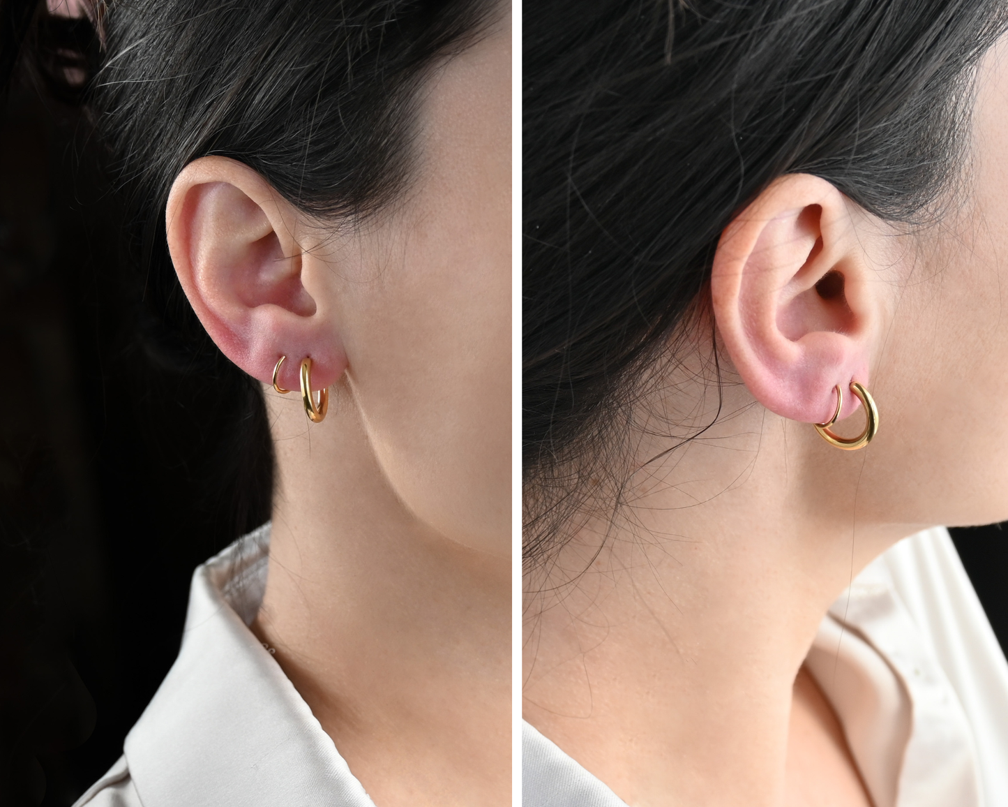 Spiral Hoop Earrings