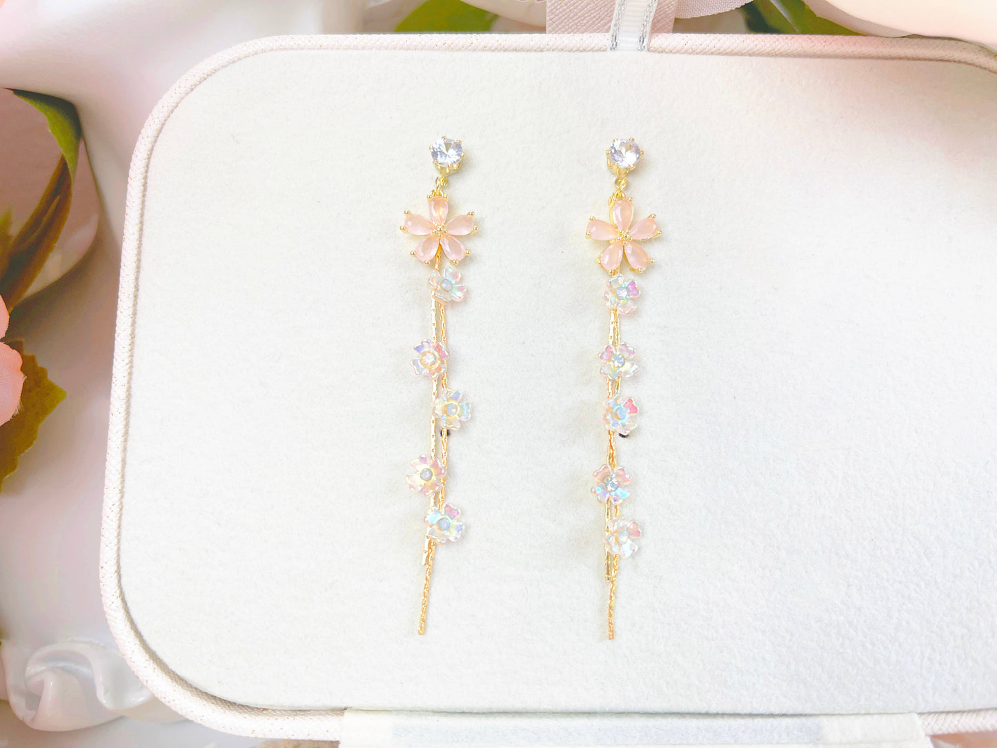Flower Dangle Earrings