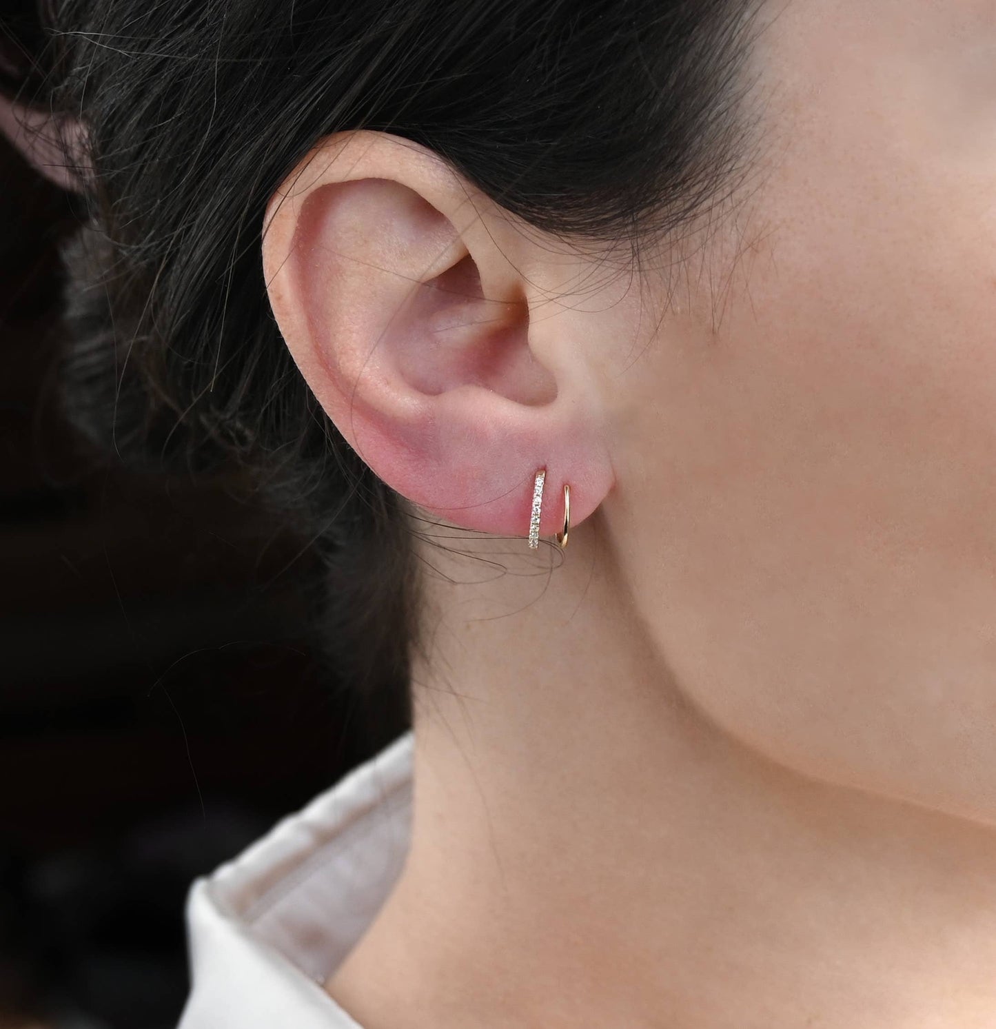 Spiral Hoop Earrings