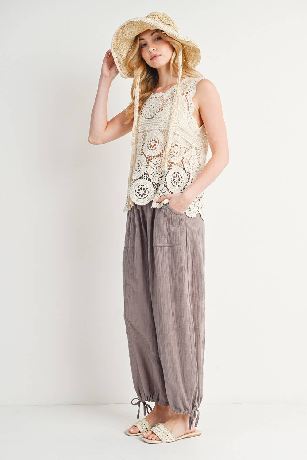 Drawstring Jogger Pants