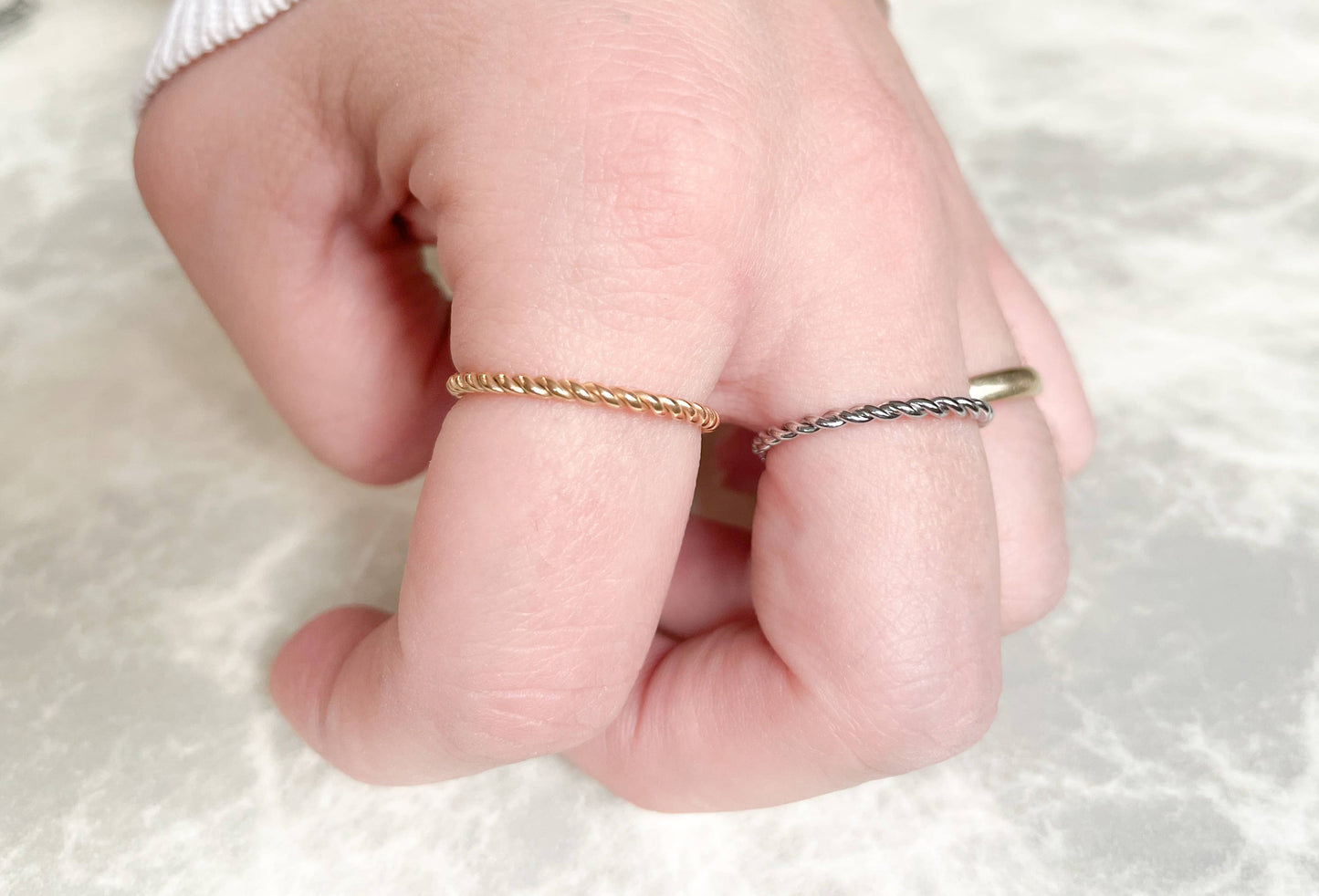 Stackable Rope Ring