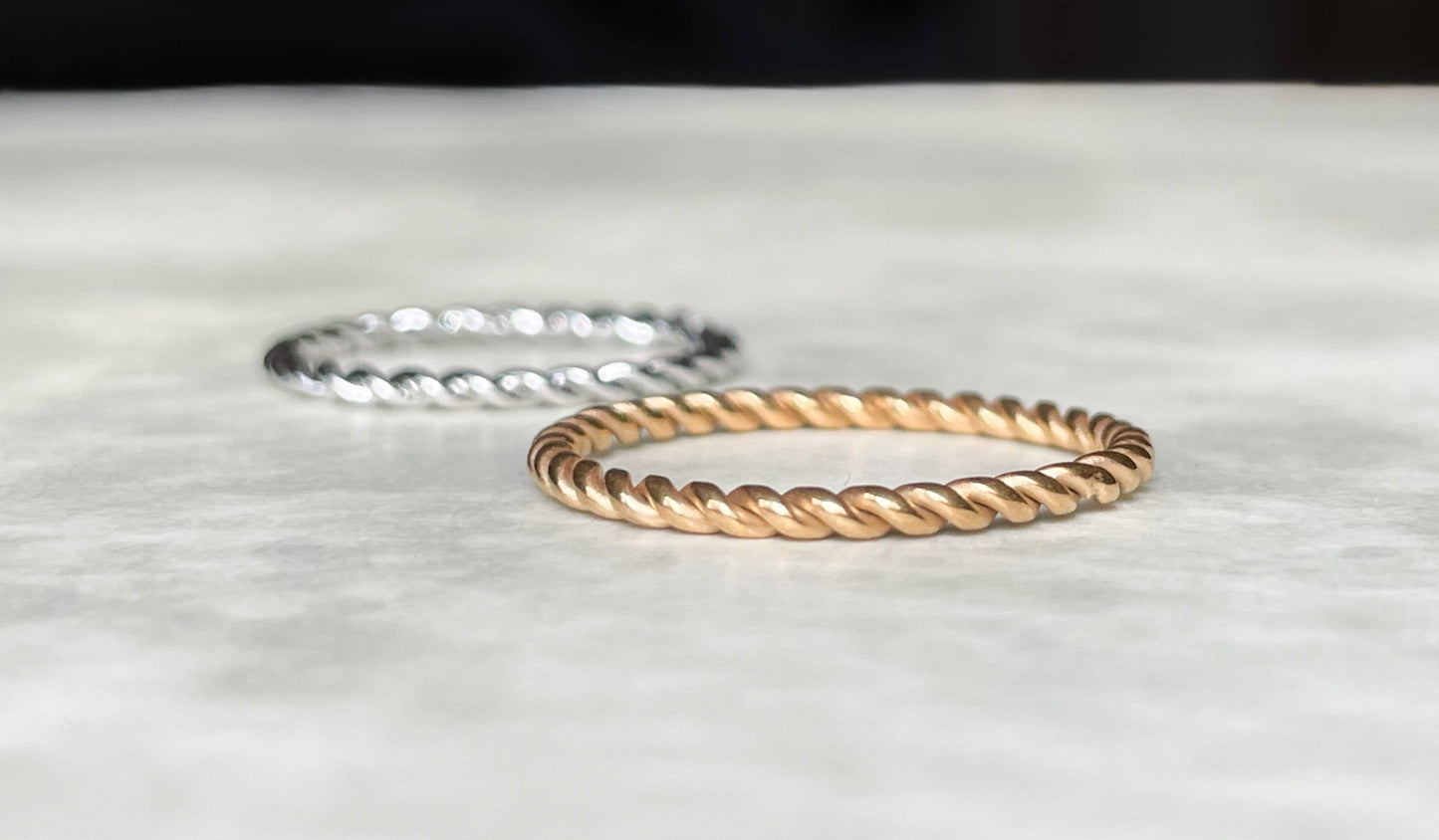 Stackable Rope Ring