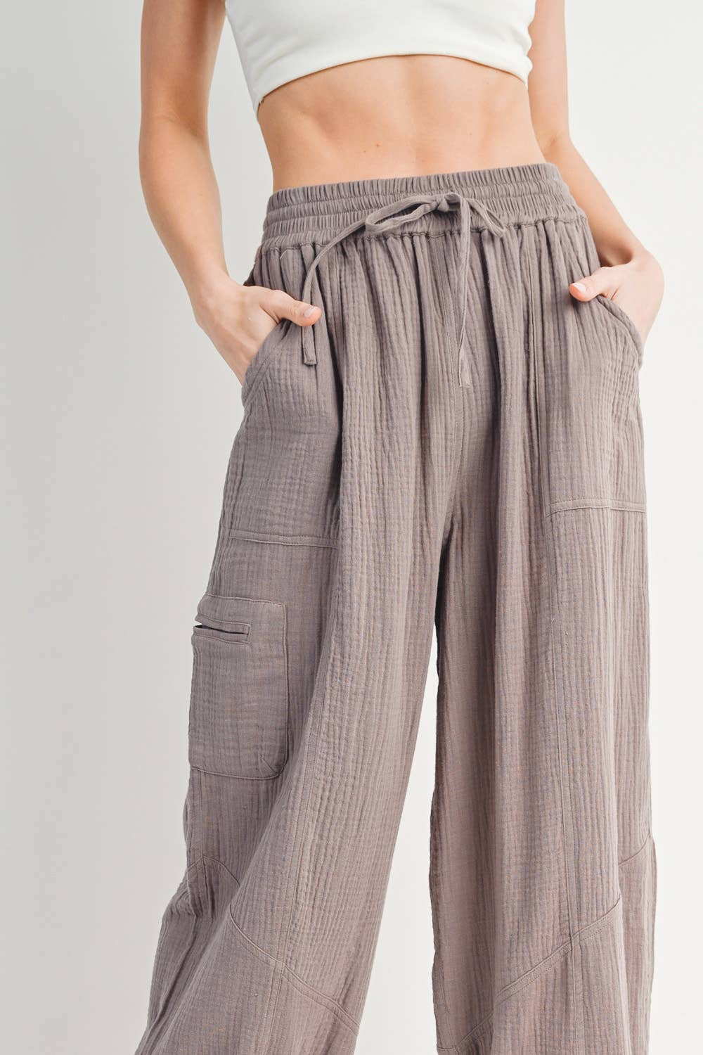 Drawstring Jogger Pants