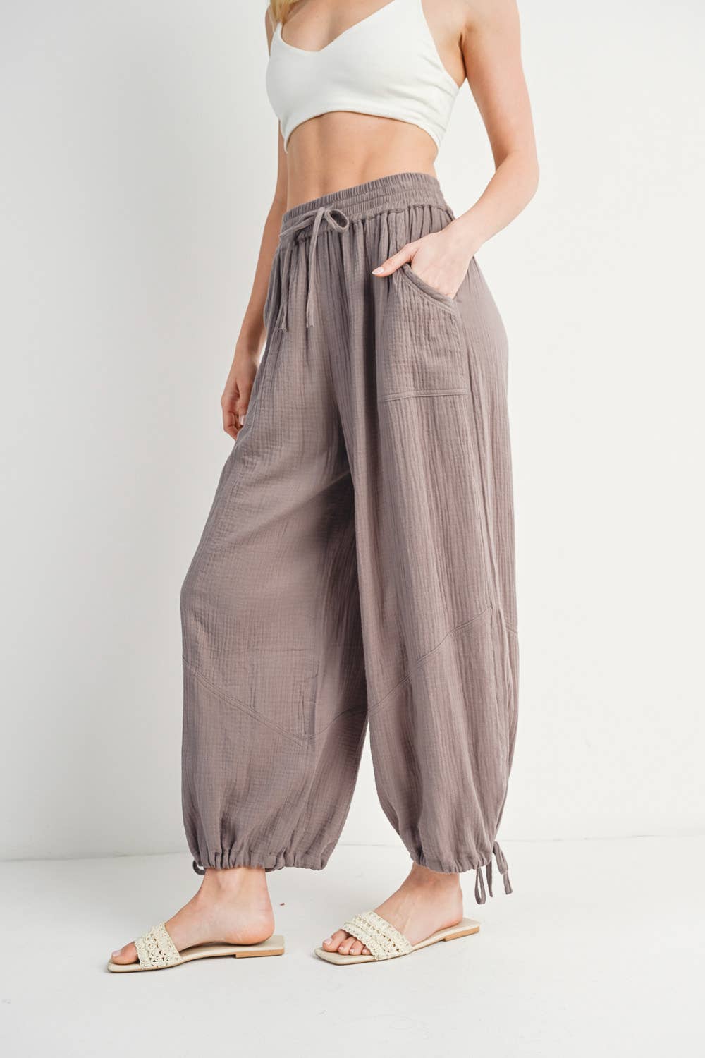 Drawstring Jogger Pants