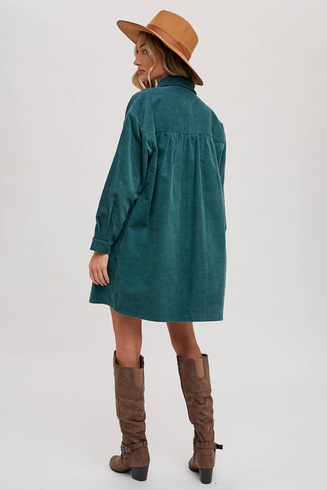 OVERSIZED CORDUROY SHACKET