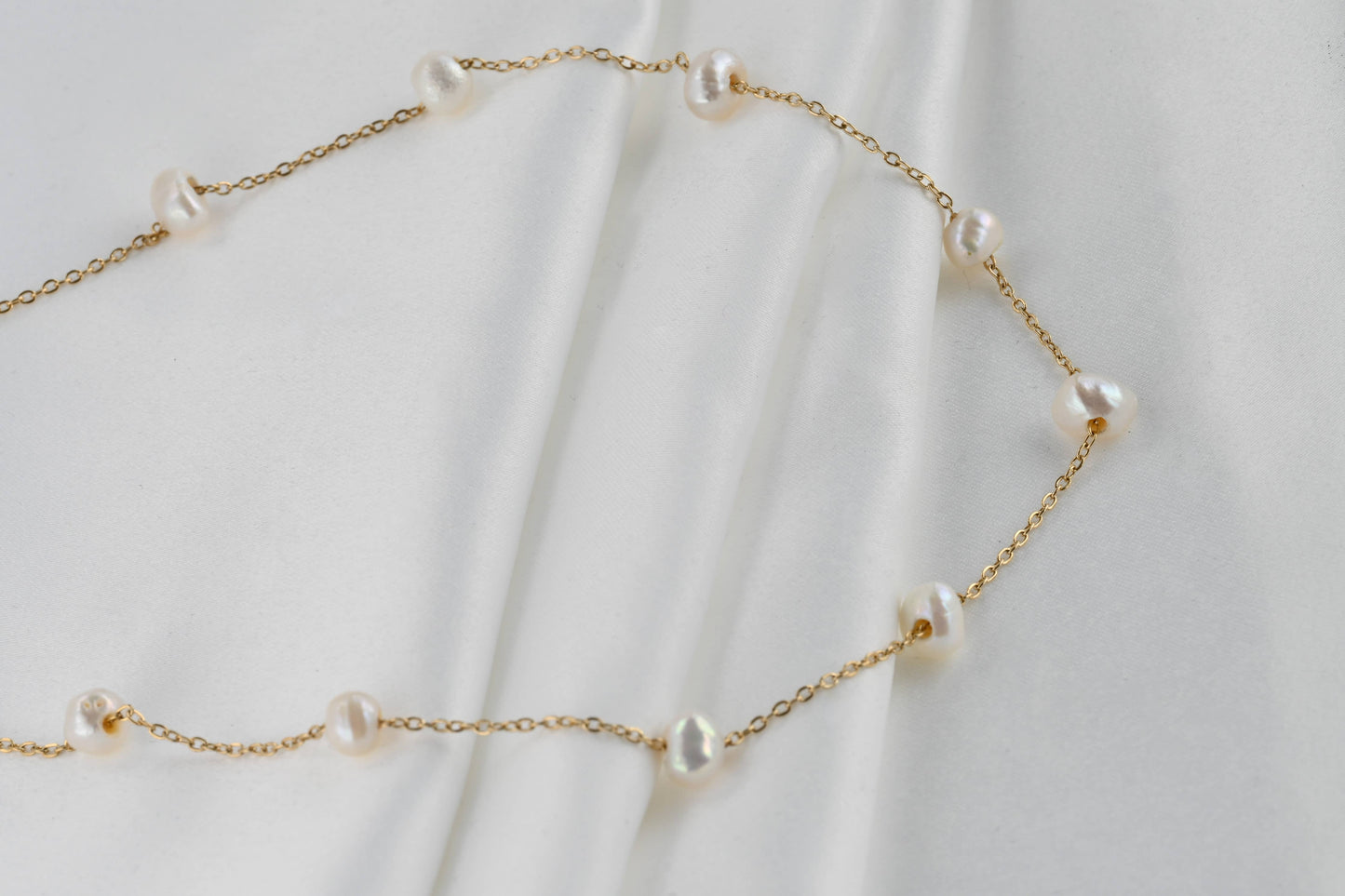 Pearl Satellite Necklace