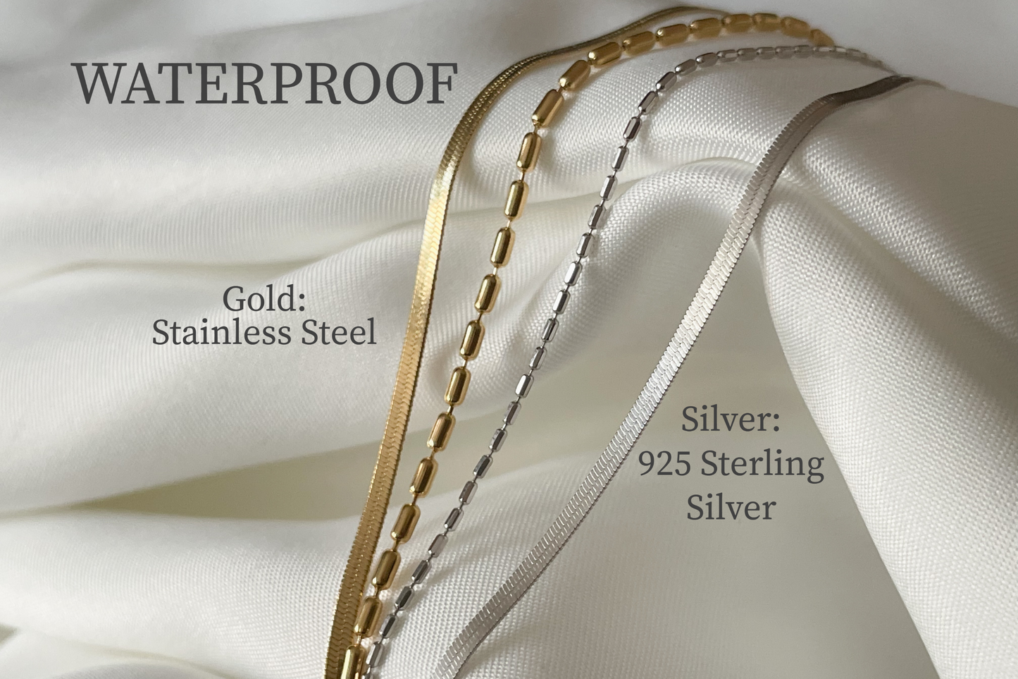 Layered Herringbone Bracelet