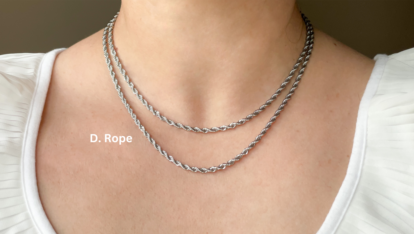 Silver Necklaces