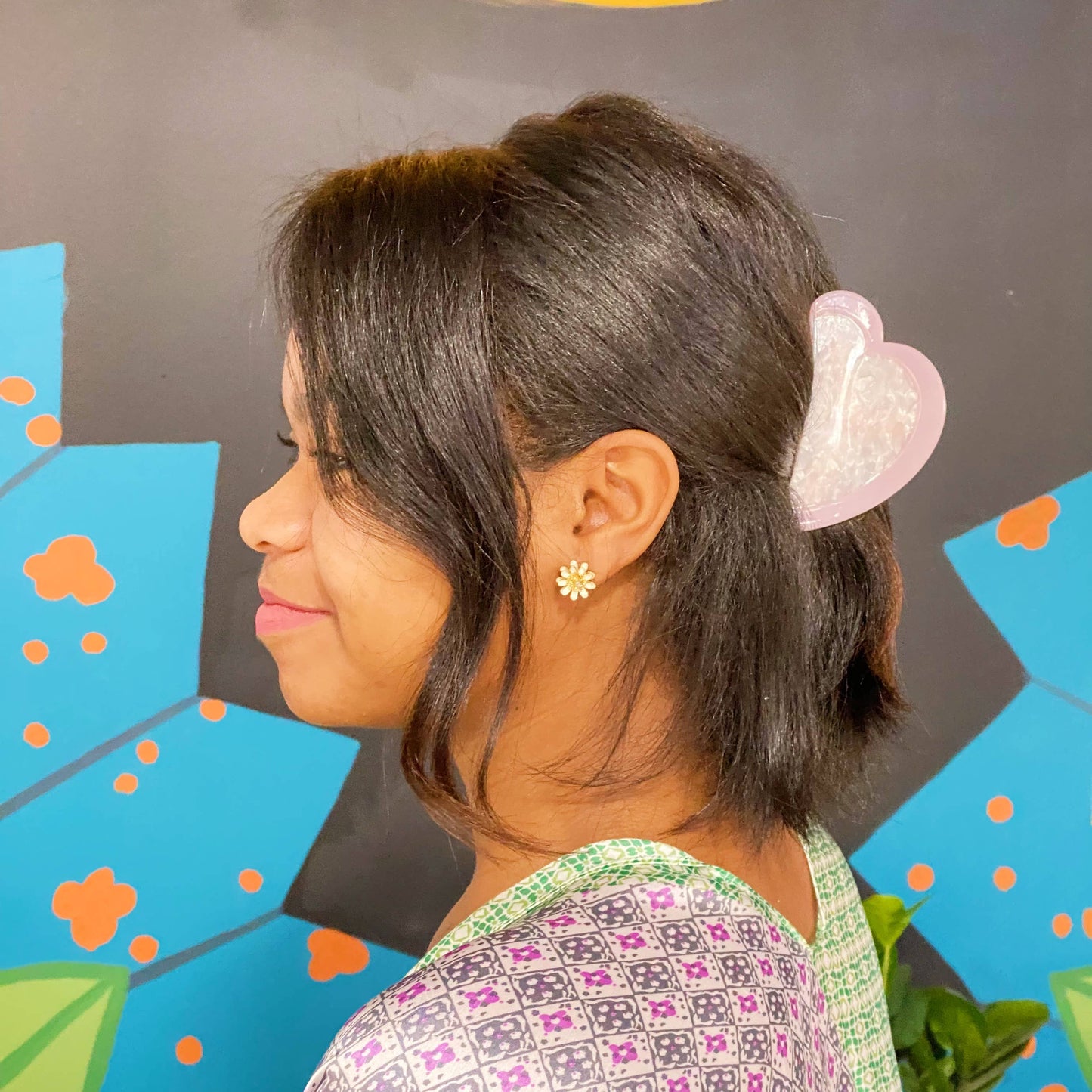 Sweet Heart Hair Claw