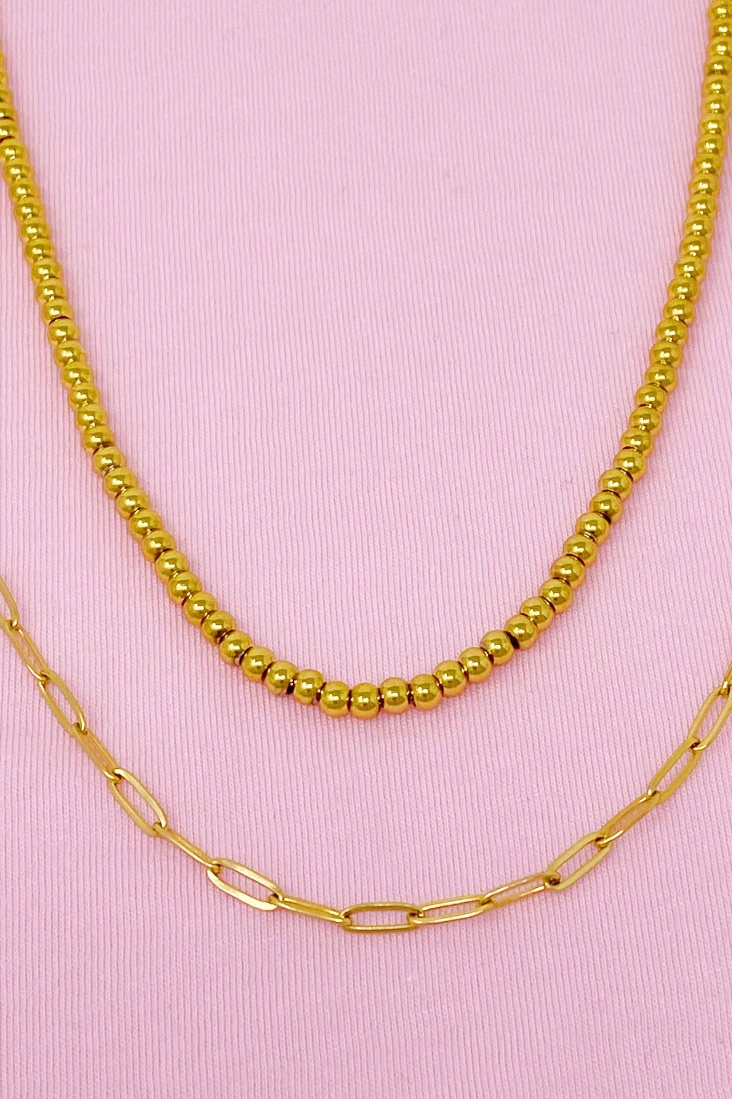 Soho Chic Layered Chain Necklace