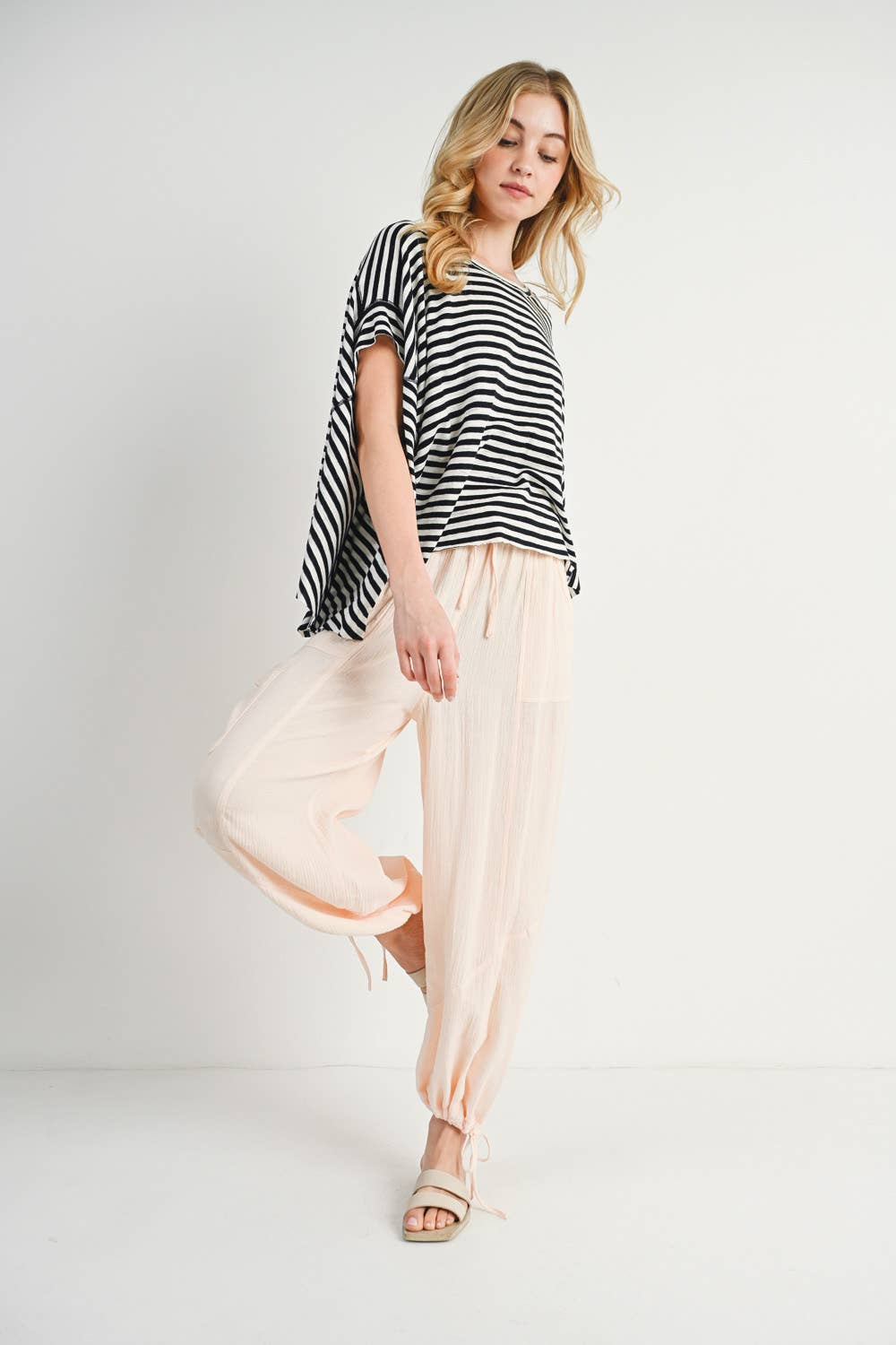 Drawstring Jogger Pants