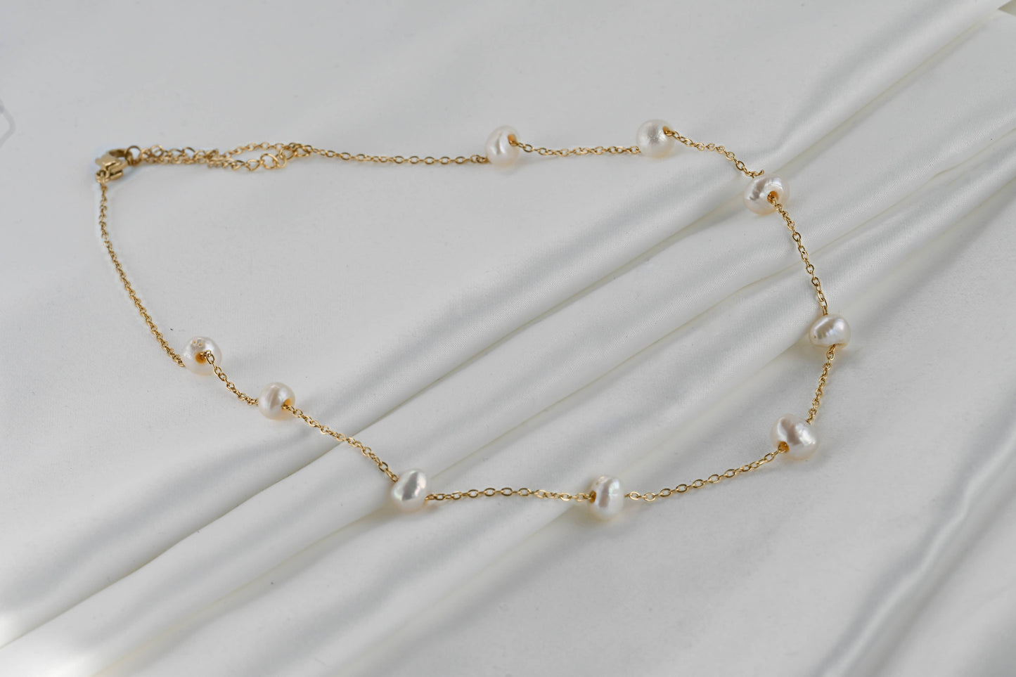 Pearl Satellite Necklace