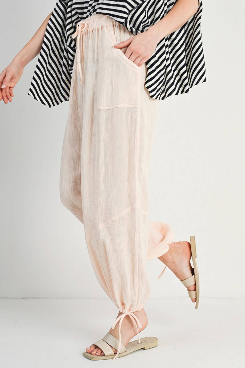 Drawstring Jogger Pants