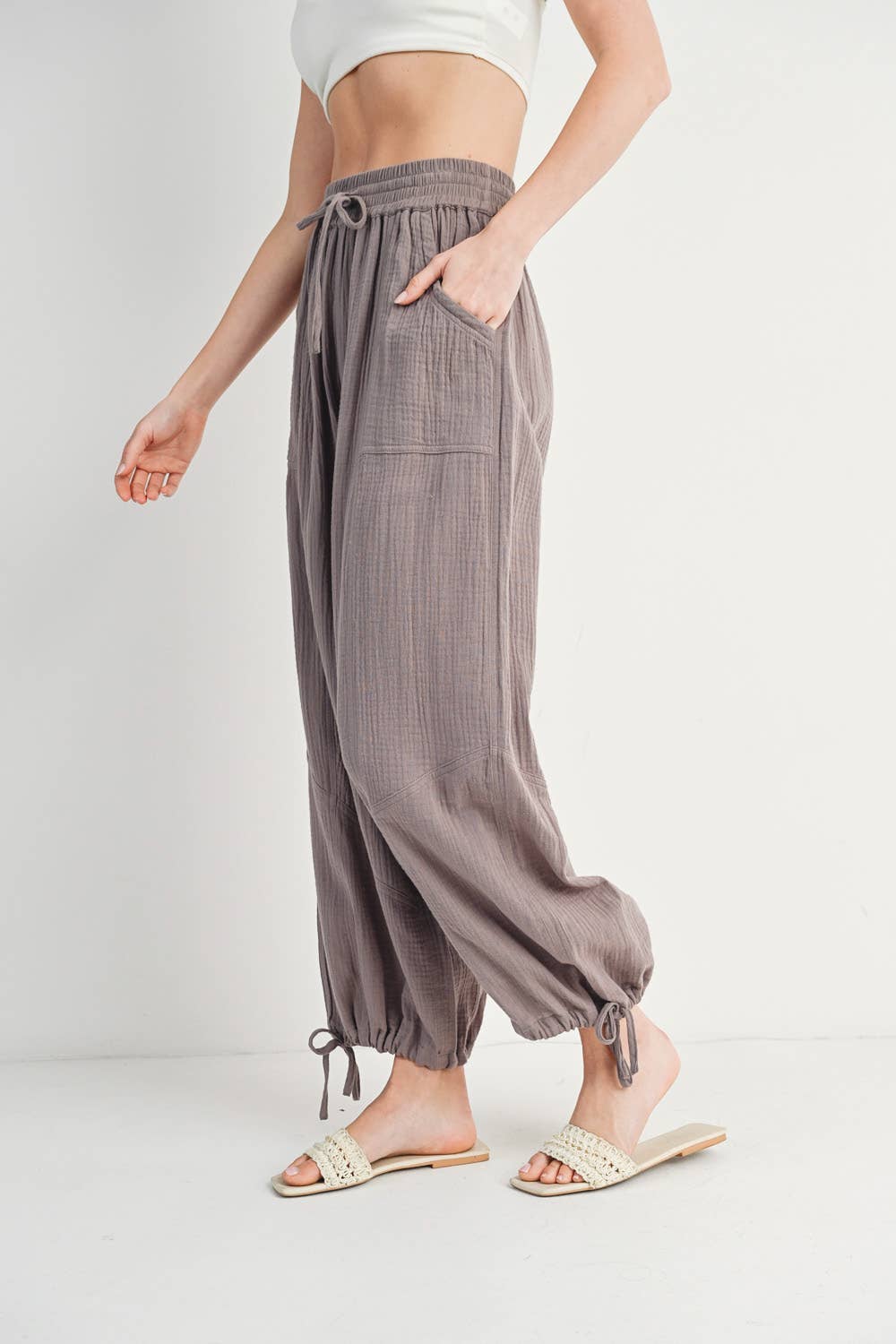 Drawstring Jogger Pants