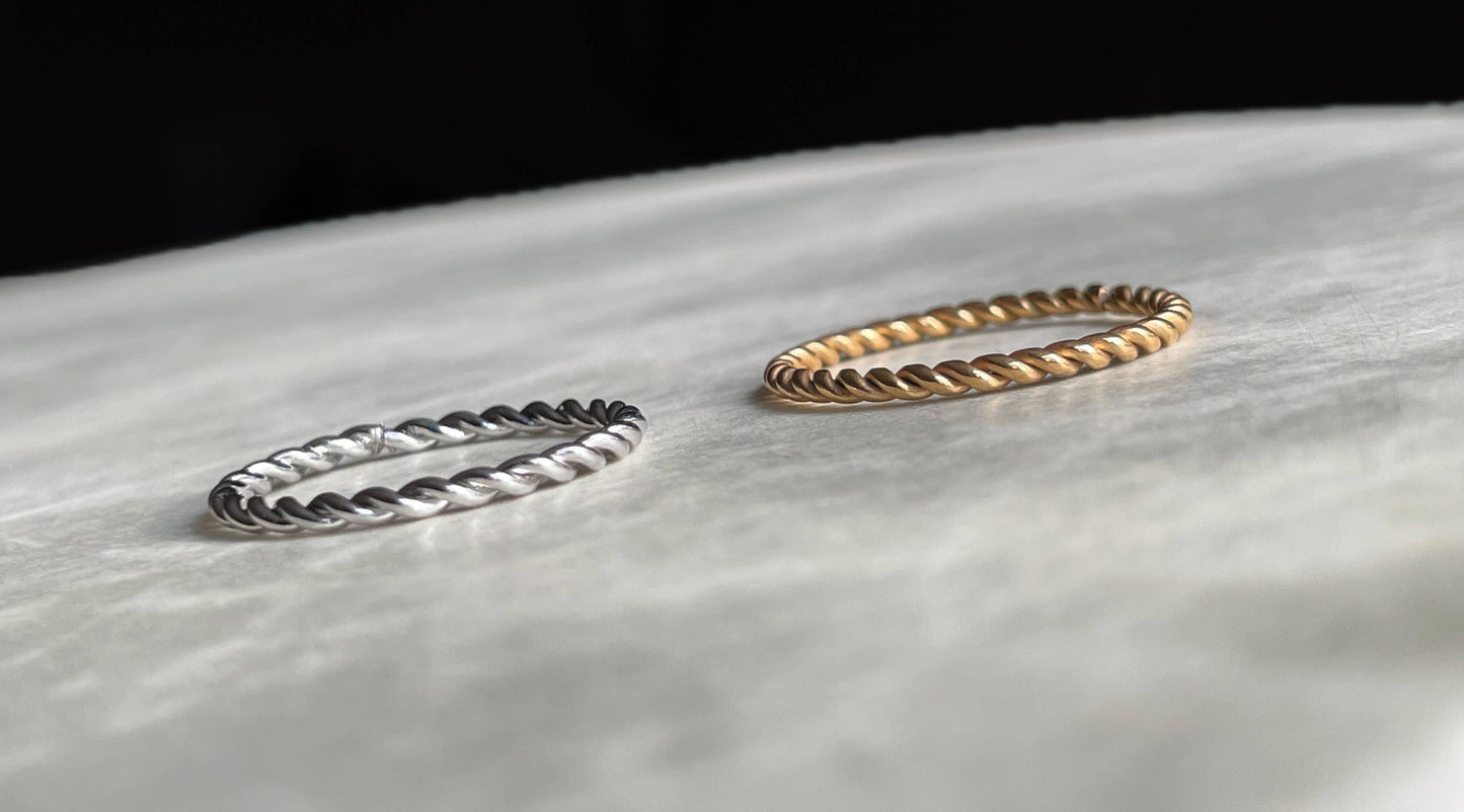 Stackable Rope Ring