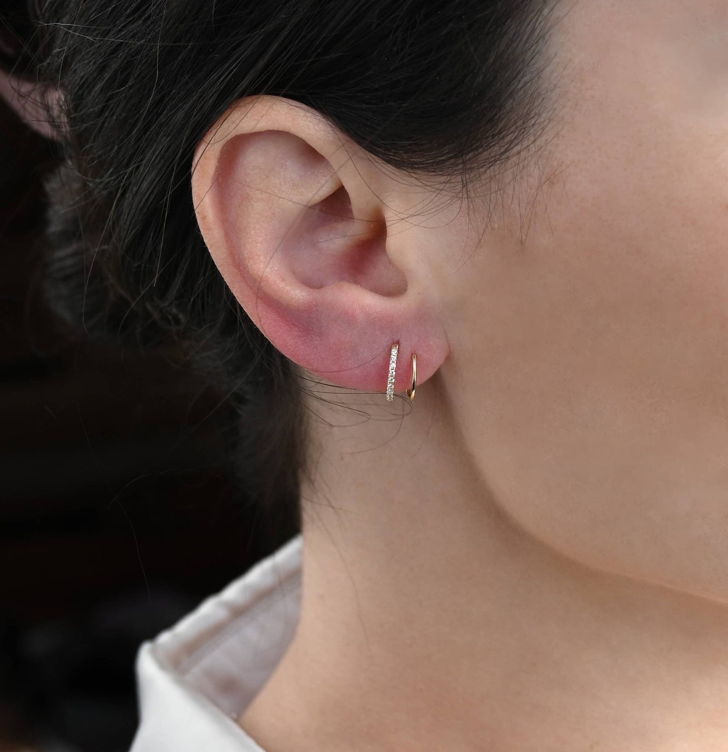 Spiral Hoop Earrings