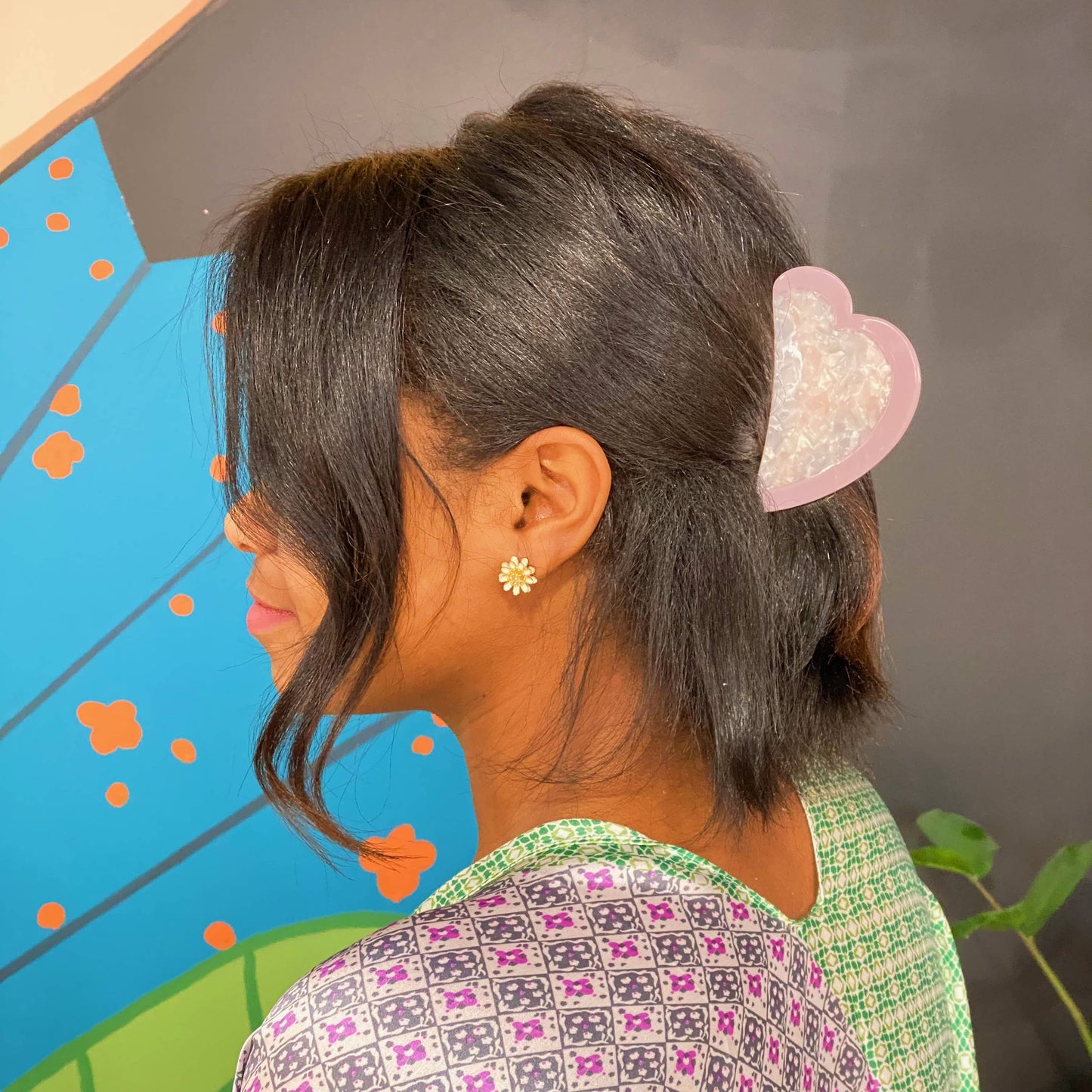 Sweet Heart Hair Claw