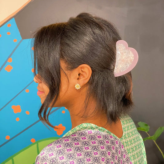 Sweet Heart Hair Claw