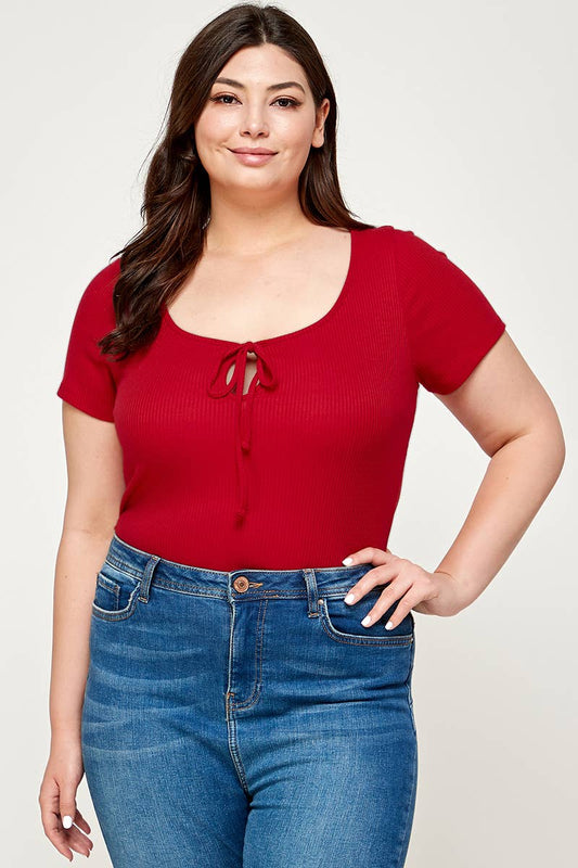 Ribbed Bodysuit