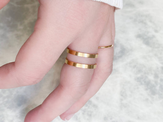 Plain Layered Ring